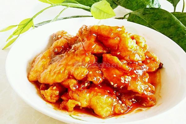 糖醋鱼片的做法图解18