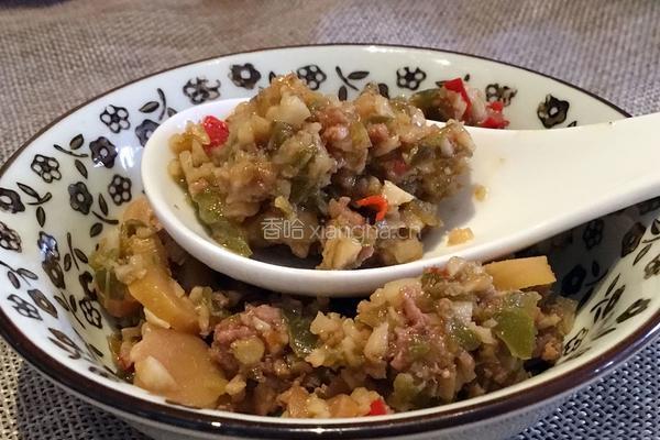 竹笋牛肉酱的做法图解6