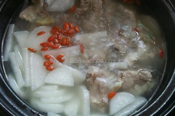 排骨炖萝卜的做法图解6