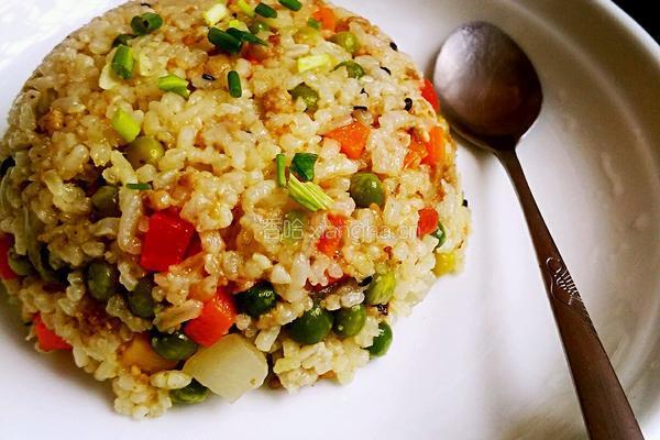 彩蔬焖饭的做法图解14