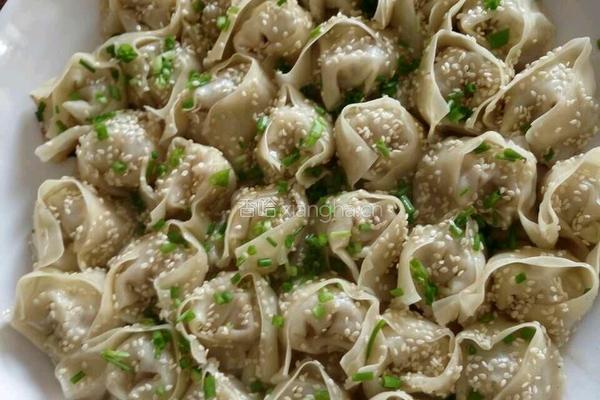 生煎灌汤馄饨的做法图解2