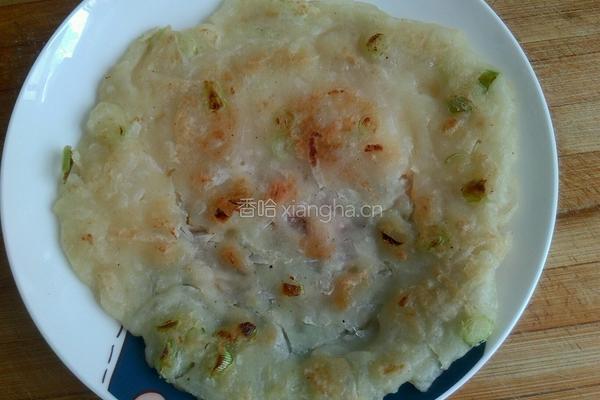 白萝卜丝煎饼的做法图解8