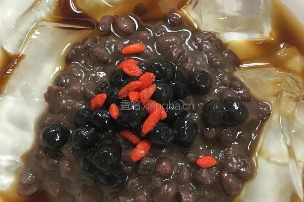 红豆沙冰粉