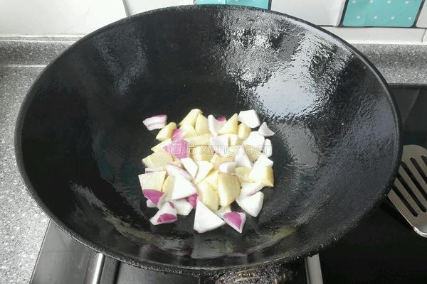 彩椒素咖喱饭的做法图解5