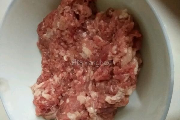 肉沫豇豆的做法图解2