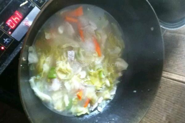 自制酸菜鱼的做法图解12
