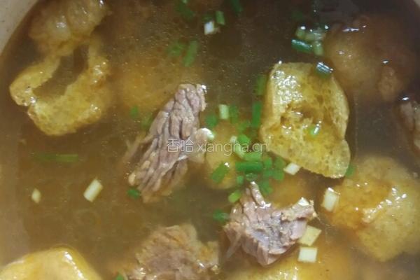 咖喱牛肉粉丝汤的做法图解6
