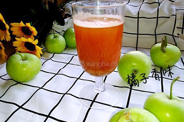 青苹果蜂蜜汁的做法图解6