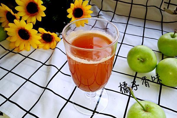 青苹果蜂蜜汁的做法图解7