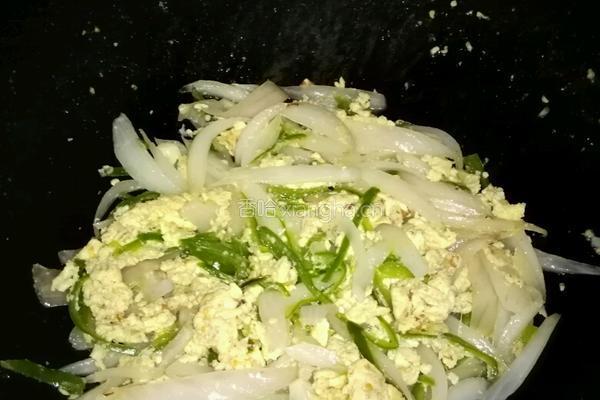 洋葱炒蛋的做法图解11