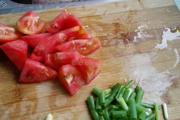 番茄菜花的做法图解2