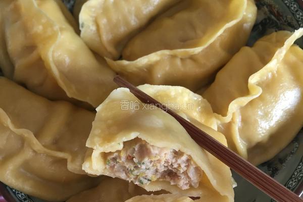 烫面猪肉娃娃菜鲜虾蒸饺的做法图解14