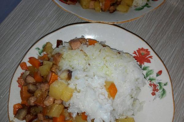 腊肉饭的做法图解10