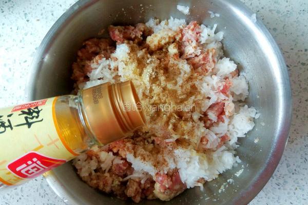 白萝卜丝豆渣肉丸子的做法图解10