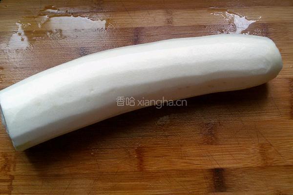 白萝卜丸子汤的做法图解1