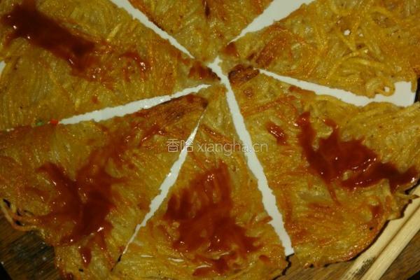 土豆丝饼的做法图解7