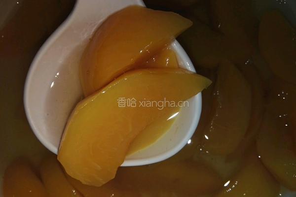 黄桃罐头的做法图解5