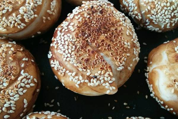 麻酱烧饼的做法图解14