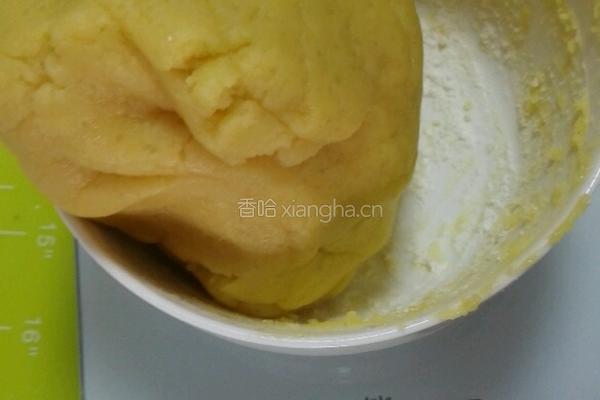 抹茶小兔子曲奇饼干的做法图解7