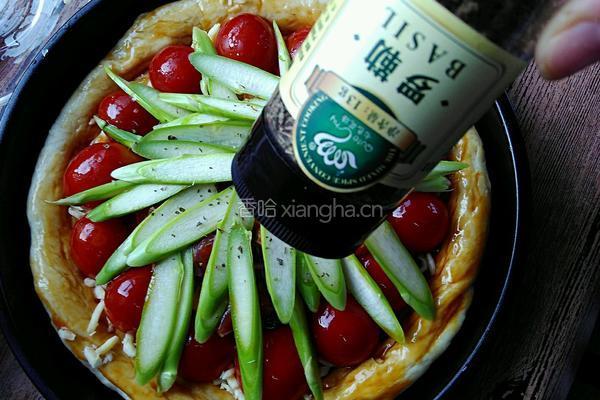 圣女果牛肉披萨的做法图解9