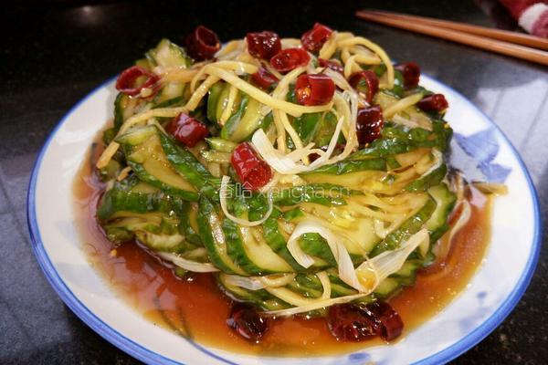 蓑衣黄瓜（也叫蛇皮黄瓜）的做法图解7