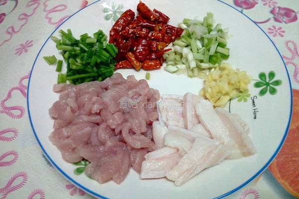 白萝卜炒肉丝的做法图解4