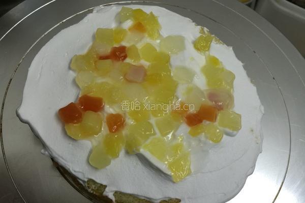 圣女果水果蛋糕的做法图解2
