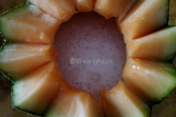 酸奶哈密瓜西米露的做法图解12