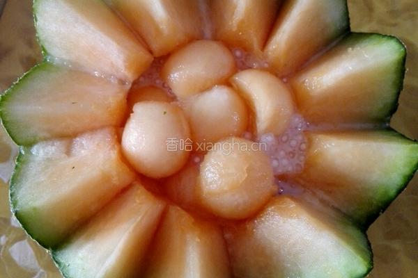 酸奶哈密瓜西米露的做法图解13