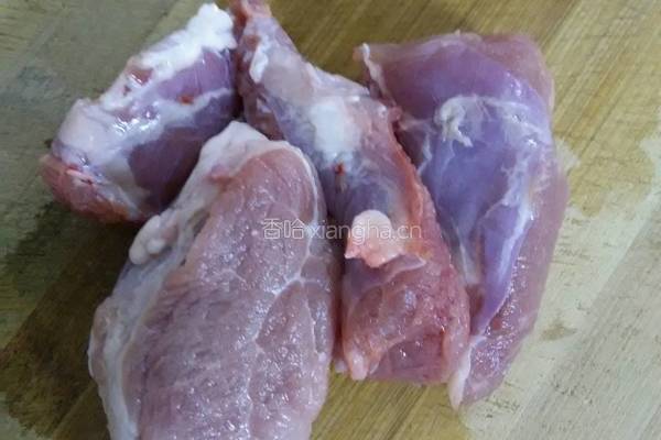 肉馅春卷的做法图解2
