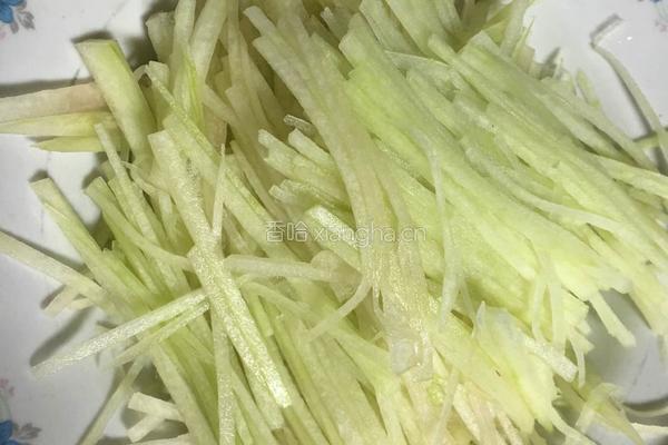 凉拌西瓜丝的做法图解5