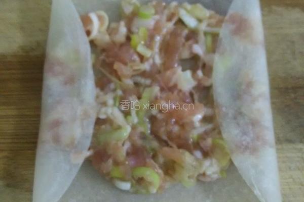 肉馅春卷的做法图解10