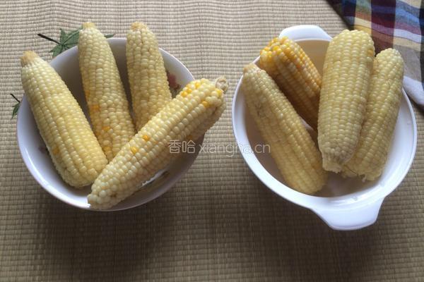 玉米火腿粥的做法图解1