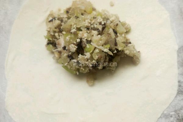 西瓜皮素馅盒子的做法图解20