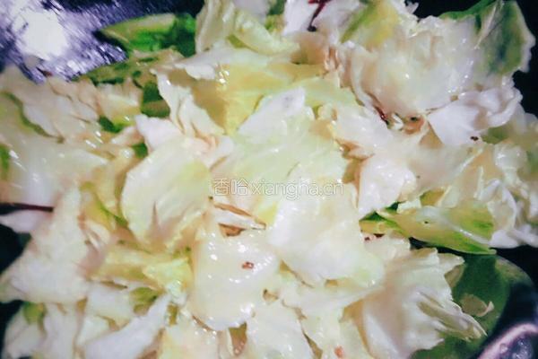 酸辣包菜的做法图解6