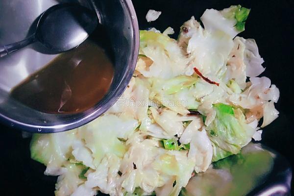 酸辣包菜的做法图解7