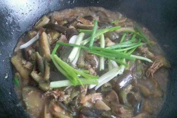 咸鱼焖茄子的做法图解9