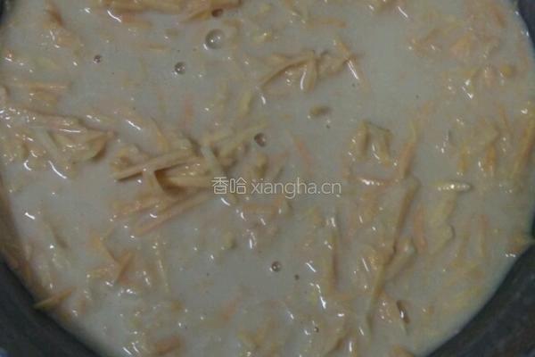 红薯煎饼的做法图解1