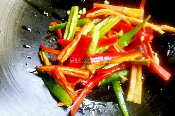 杭椒榨菜炒肉丝的做法图解9