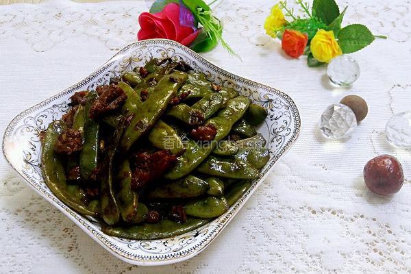豆角炒肉的做法图解6
