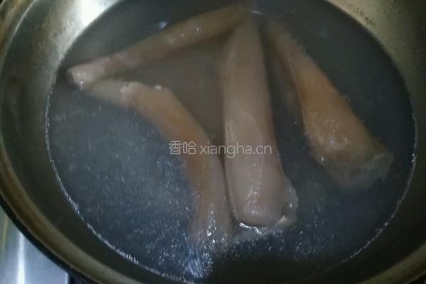 凉拌皮冻的做法图解3