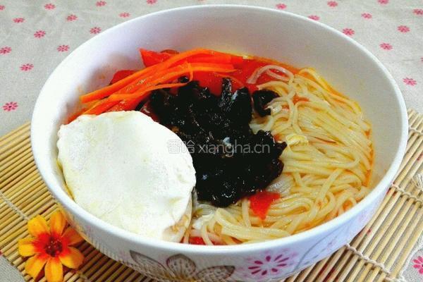 木须鸡蛋面