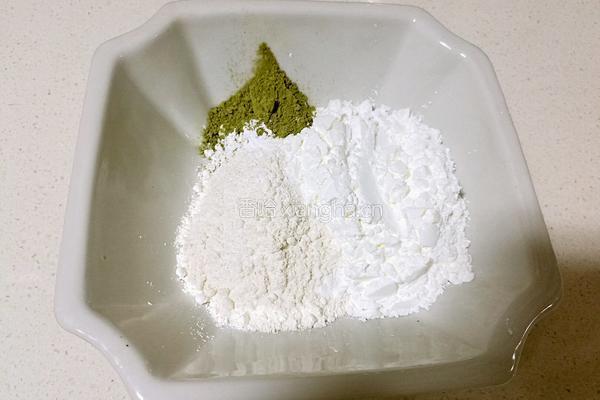 抹茶豆豆的做法图解1