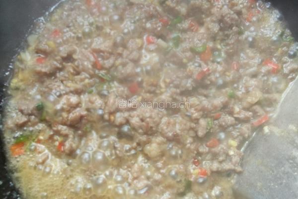 肉沬豆腐的做法图解4