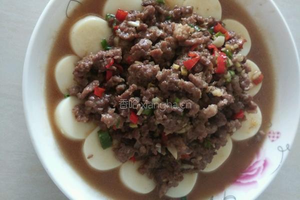 肉沬豆腐的做法图解6
