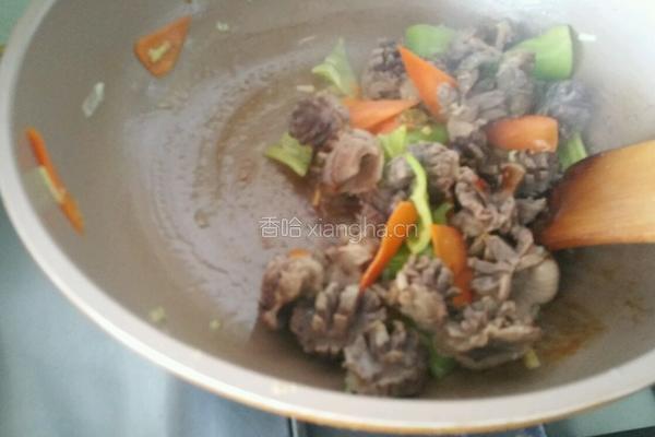 爆炒鸡胗的做法图解5