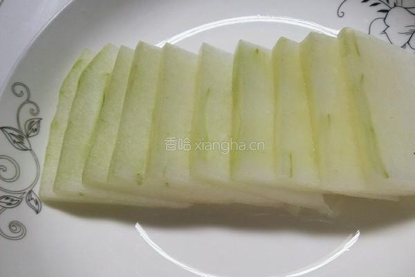 肉沫冬瓜的做法图解1