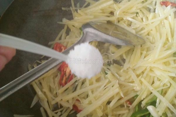 香辣土豆丝的做法图解7