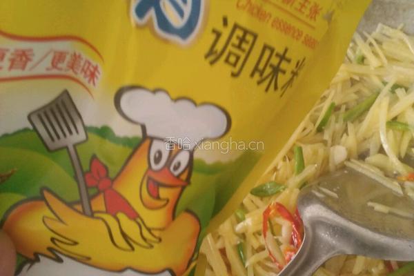 香辣土豆丝的做法图解9