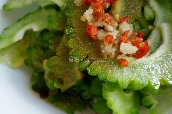 凉拌苦瓜的做法图解4
